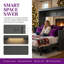 Lit escamotable double avec bureau intégré, charge USB et lumières DEL - Lit mural peu encombrant pour les petites pièces, les bureaux à domicile et les espaces invités-2093683058-2093683059