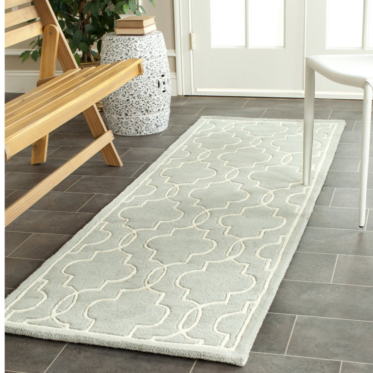 Carolene Hand Tufted Wool Geometric Rug