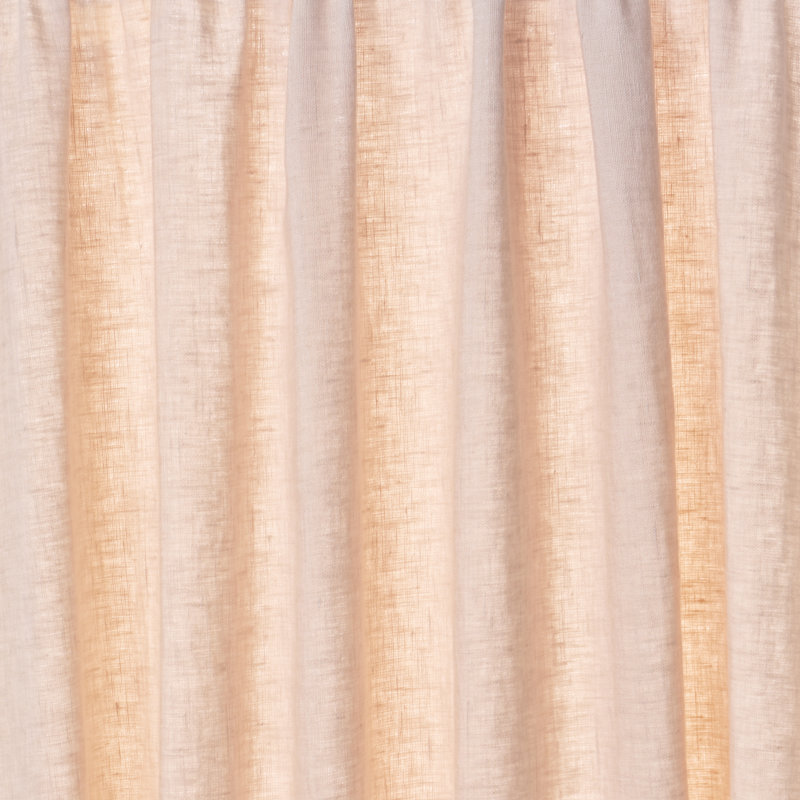 Leslie Linen Fabric, Pink