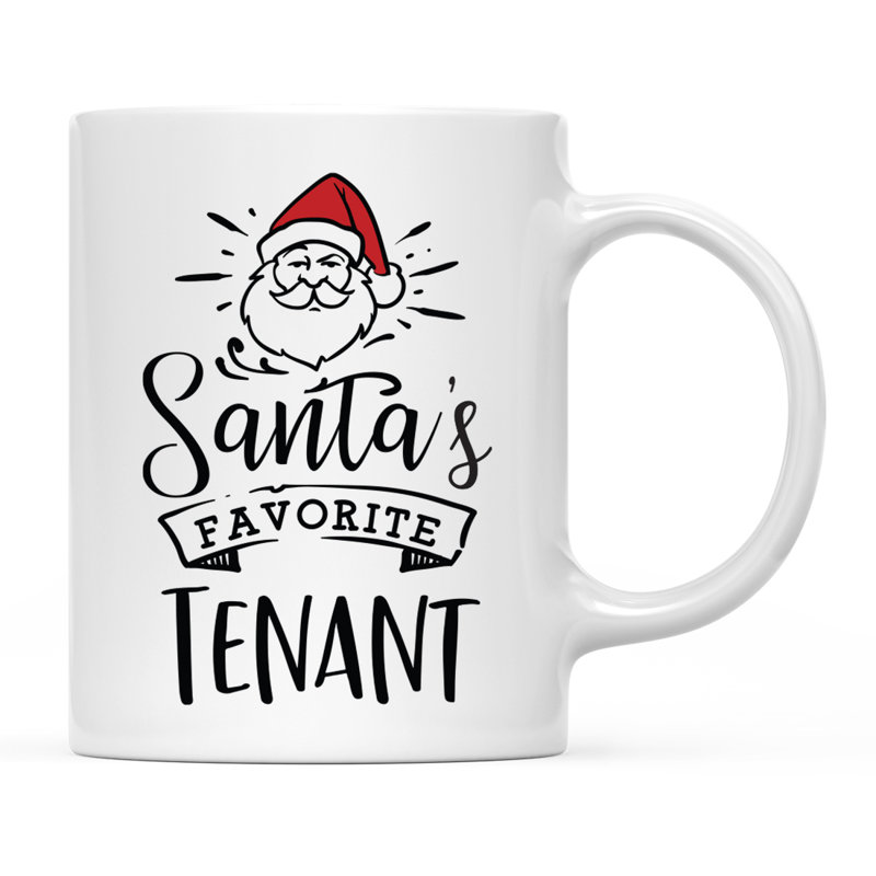 Grande tasse à café Tuileries, « Santa's Favorite Tenant »