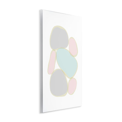 "Pastel Pebble Shapes" par Martina Pavlova