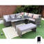 Chablis 8 - Person Patio Dining Set with Rectangular Table , Cushions Included