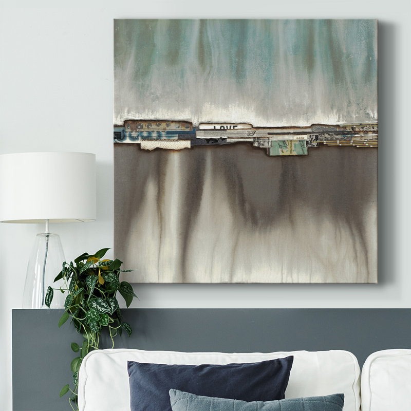 La promenade sur toile, H 32 po x l 32 po