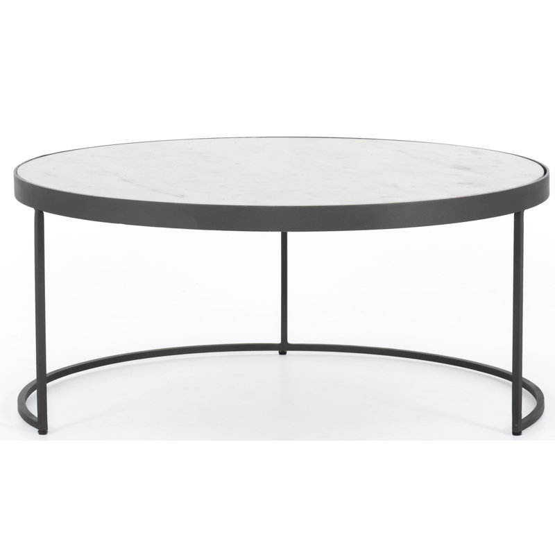 Zemamra Genuine Marble Nesting Coffee Table