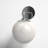 Luna Steel Armed Sconce-1829877983