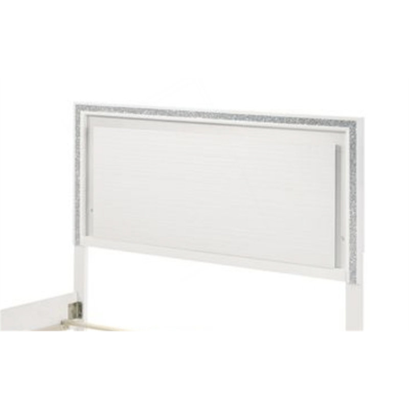 Stylish Queen Bed With Built - In LED Lighting, Low Profile Design, And Sturdy Support For Modern And Contemporary Bedrooms