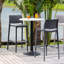 Tabouret de bar en résine Nenko-762757801