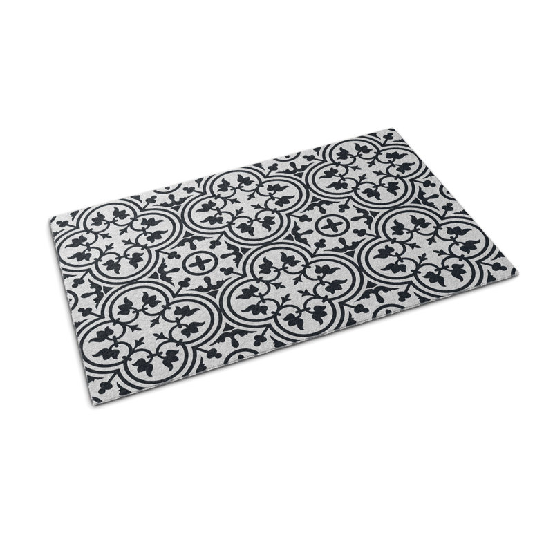 Non-Slip Geometric Outdoor Doormat