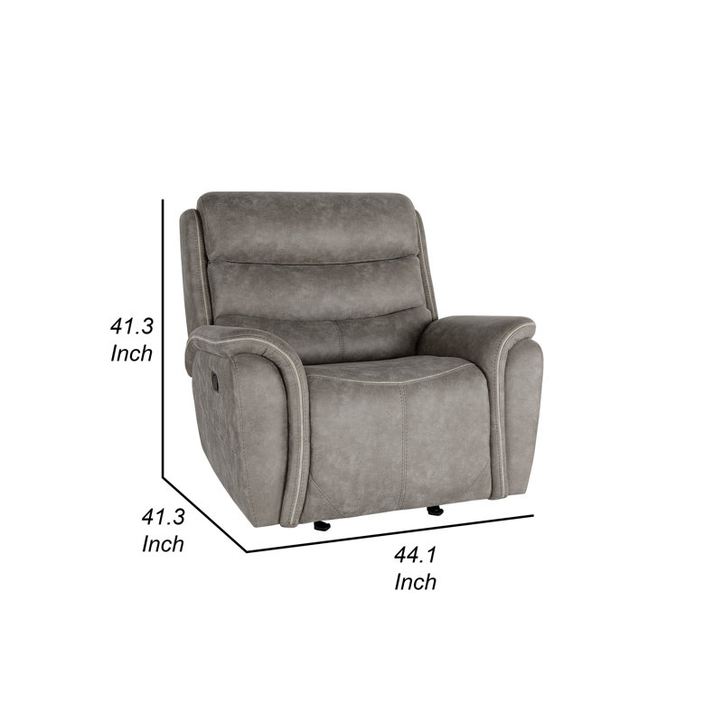 Folu Faux Leather Recliner