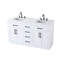 Meuble-lavabo double 60 po Ahner-2068009236