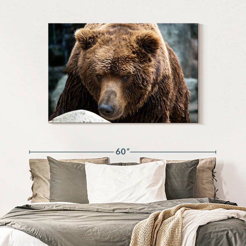 Brampt Kamchatka Brown Bear, 32" H x 48" W