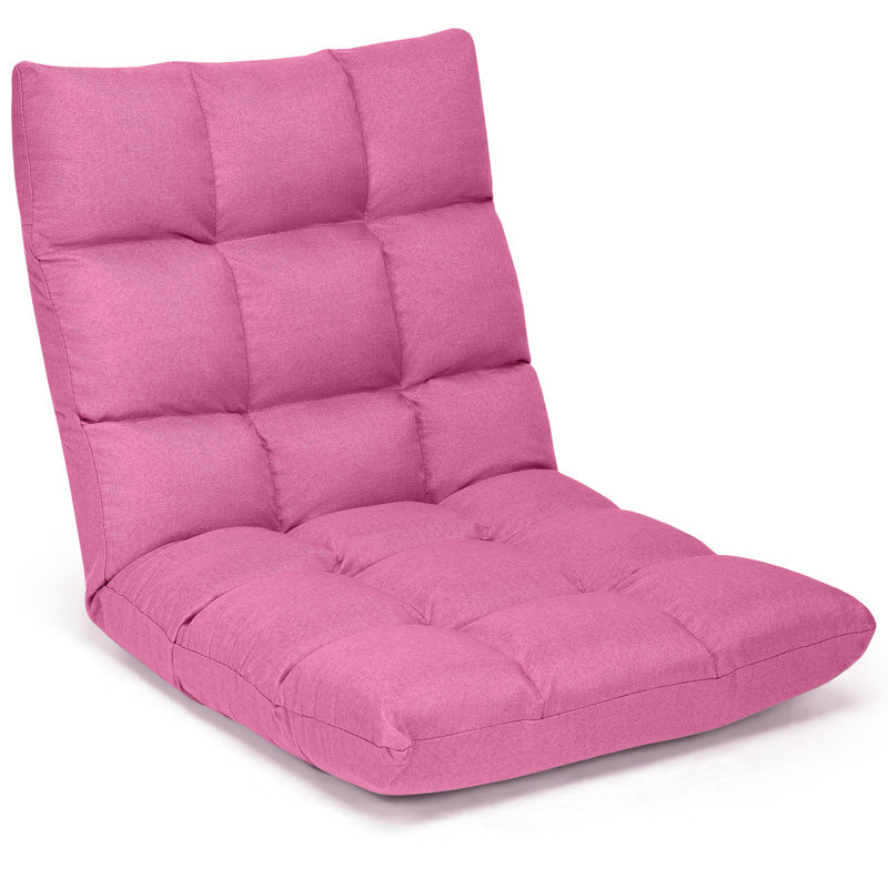 Upholstered Accent Chair, Pink