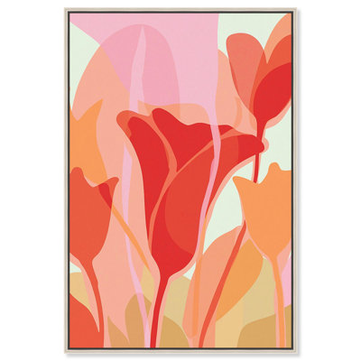 Heart of a Flower I Floral Decor Canvas Print by Art Remedy