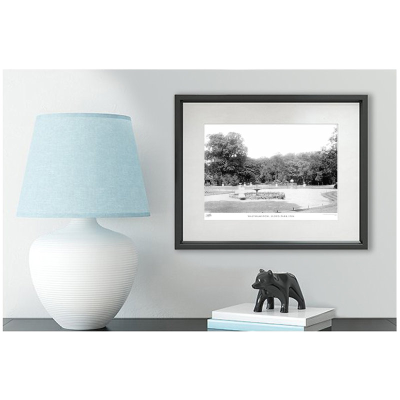 Walthamstow, Lloyd Park 1904 by Francis Frith - Single Picture Frame Print, 40cm H x 50cm W x 2.3cm D