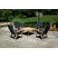 Dover Teak Adirondack Chair with Table