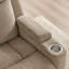 Fauteuil inclinable électrique avec fauteuil berçant, oscillant et pivotant, porte-gobelets intégrés-949532412