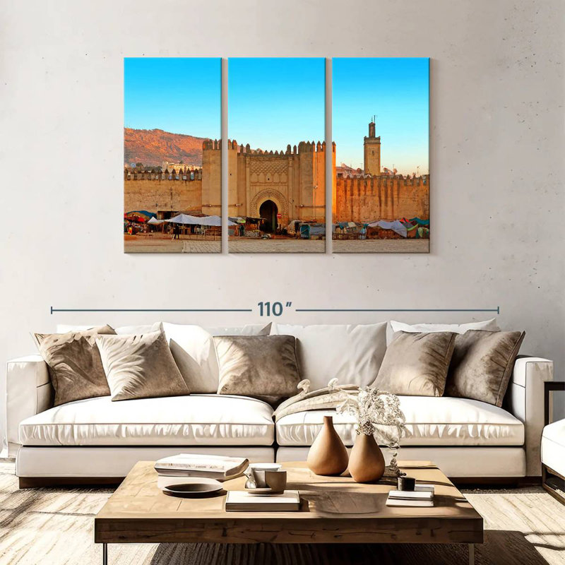 Rorry Medina Of Fez, 48" H x 74" W