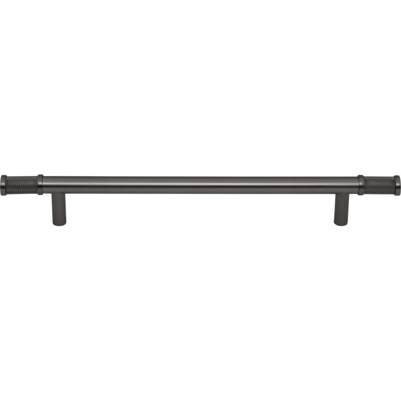 Burnham Bar Pull, Ash Gray, 7 9/16" Center To Center