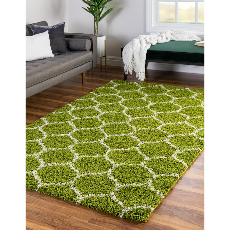 Geometric Indoor Rug, Rectangle 7'10" x 10'