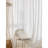 Minimalist Rod Pocket Sheer Curtain, Japanese Style Linen-Like Crochet Lace Voile, Light Filtering for Living Room-474037751