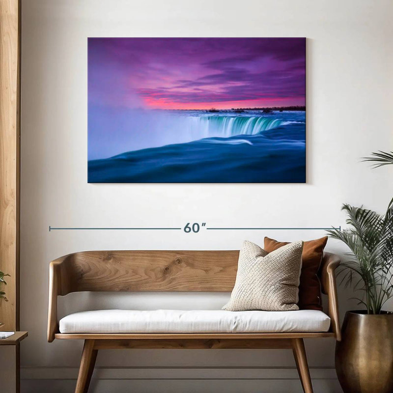 Niagara Falls Twilight, 30" H x 45" W