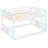 Full Over Full Bunk Bed with Ladder-1272054445