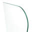 Solaris 30 in. x 78 in. Fully Frameless Radius Single Fixed Shower Panel-408328091