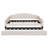 Upholstered Tufted Daybed With Trundle