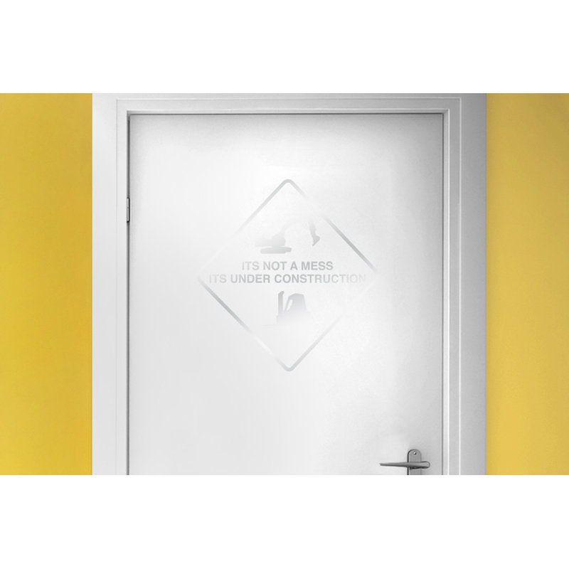 Wall Decal, Shiny Silver