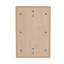 Meuble-lavabo à fermeture en douceur 60 po avec lavabo et petites tablettes de rangement. BVC06360BCT