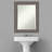Heidenreich Wood Flat Wall Mirror-46304726