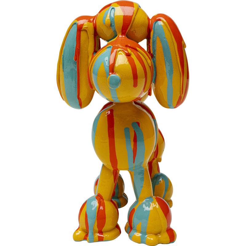 Holi Dog Figurine