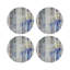 Sous-verres ronds en cuir Birch Coast-119015204