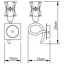 Walk Chrome LED Armed Sconce-33764674