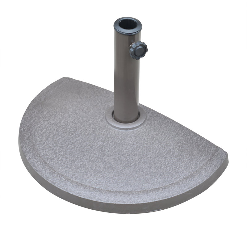 Base de parasol autoportante en résine Bocana
