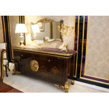 Flat Solid And Engineered Wood Dresser Mirror