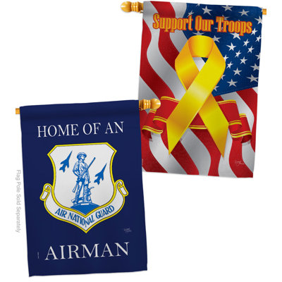 Decorative House Decoration Yard Banner 2-Sided Polyester/Polyester Blend 40 x 28 in. House Flag