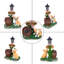 Décoration de jardin pour chien Corgi assis