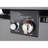 50000 Metal Fire Pit Table, 42" X 25", Black, Modern Style With Lava Rocks Table In , Push-Button Ignition, Sintered Stone