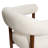 Upholstered Dining Chair Barrel Armchair With Wood Frame Side Chair-118606641