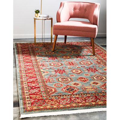 Tapis oriental bleu clair Eesi