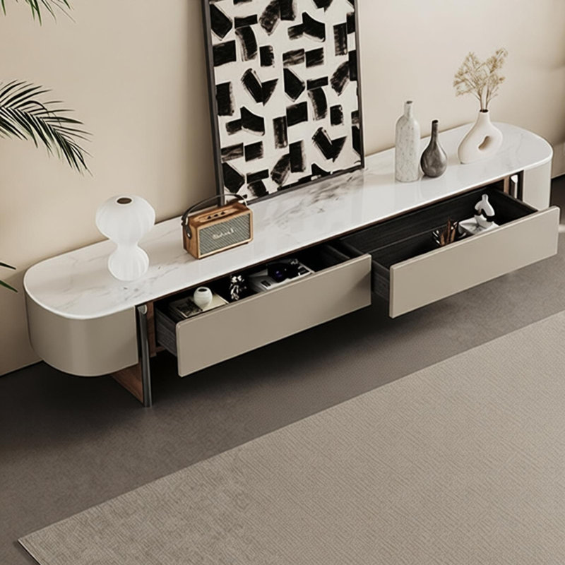 Ensemble de meuble télé de style minimaliste et moderne
