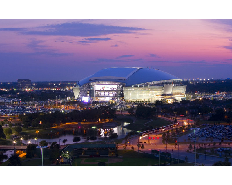 AT&T Stadium, 15" H x 24" W