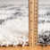 Anjou Modern Abstract Gray Ivory Charcoal Polypropylene Plush Shag Indoor Area Rug