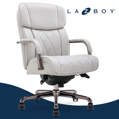 La-Z-Boy Symphony Executive Office Chair, Diamond-Tufted Seat and Back, Pocket Coil Cushion