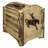 Tustin Solid Wood Free Standing Magazine Rack