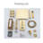 3-Function 12-Inch Ceiling Mount Thermostatic Bathroom Shower System-115677108