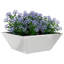 Garden Planter Decor Metal Trapezoidal Outdoor Modern Terrace Holder-1223238914