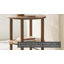 Table d'appoint ronde avec tablette en rotin Modway Torus-90623434