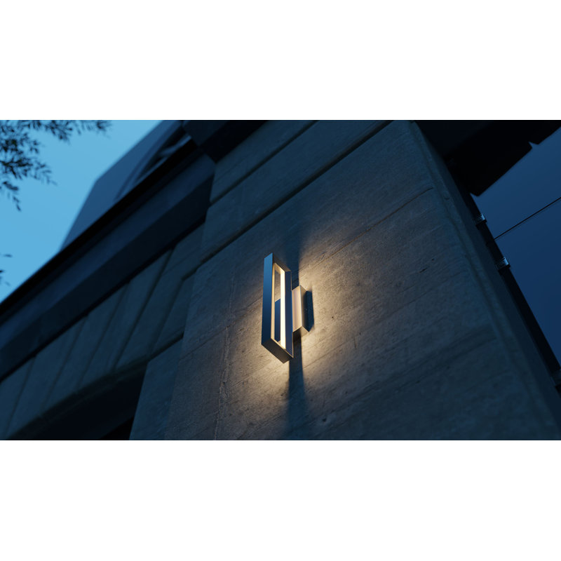 Zharick LED Wall Light, Painted Nickel
